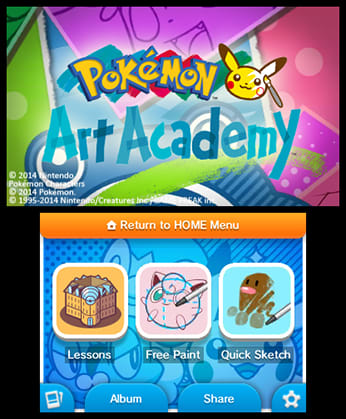 Pokemon Art Academy — скриншот 2