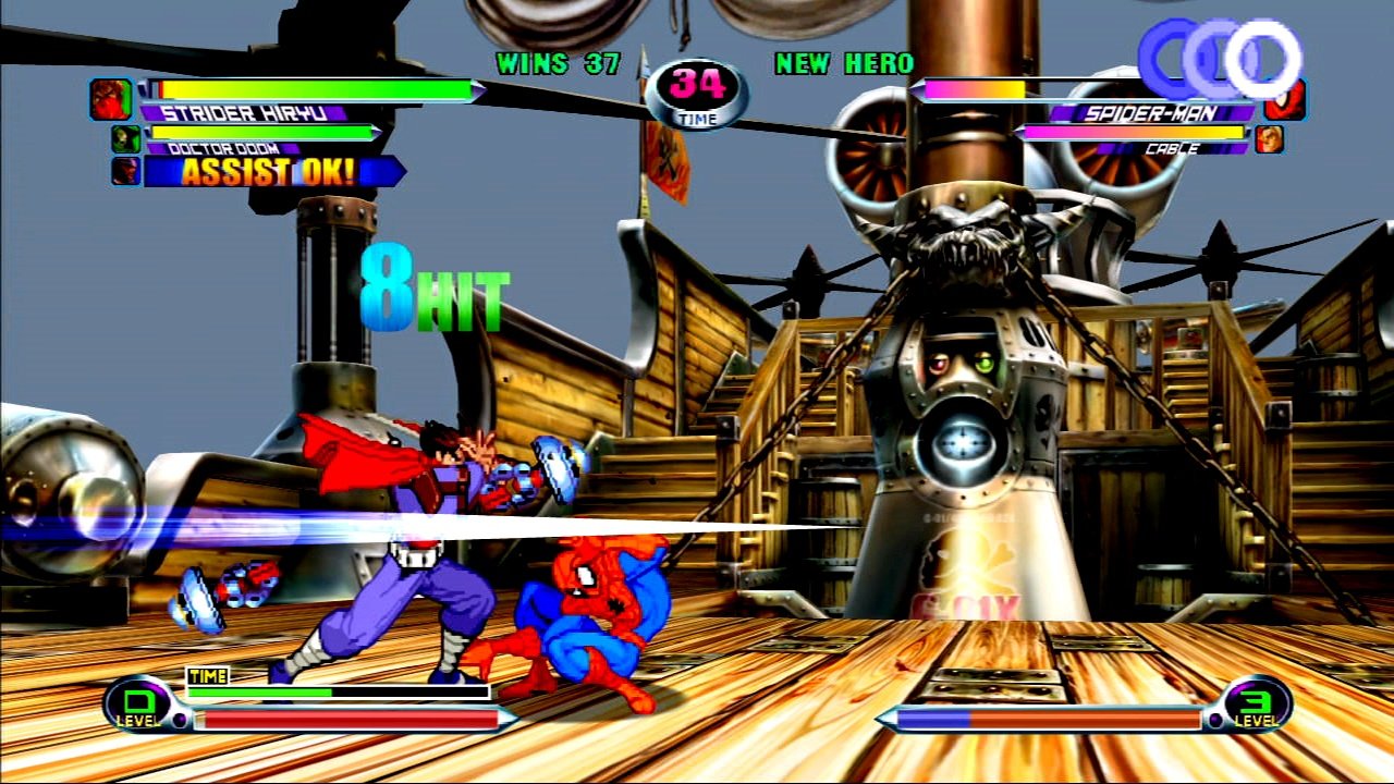 Marvel vs. Capcom 2: New Age of Heroes — скриншот 2