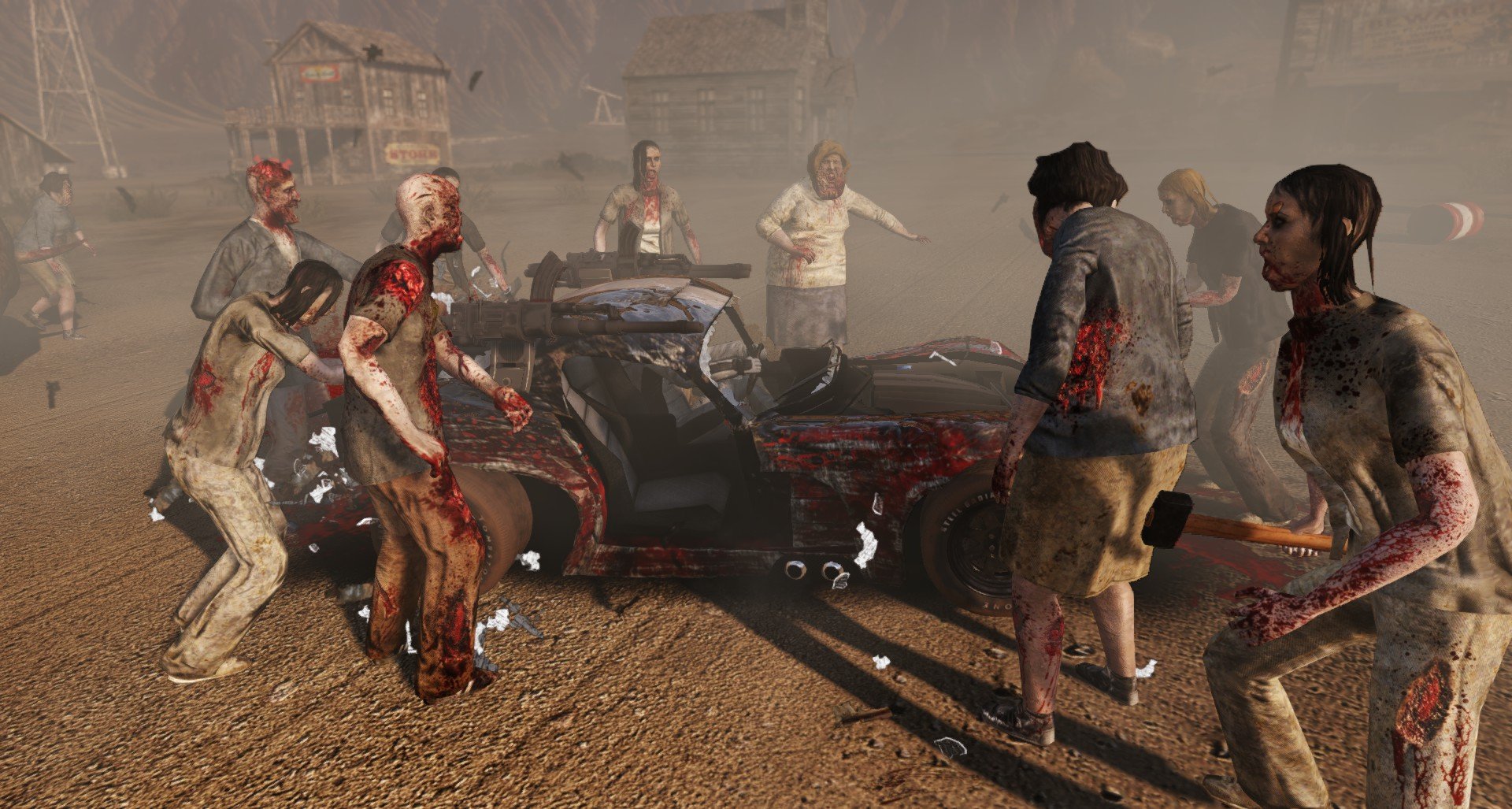 Gas Guzzlers Extreme: Full Metal Zombie — скриншот 2