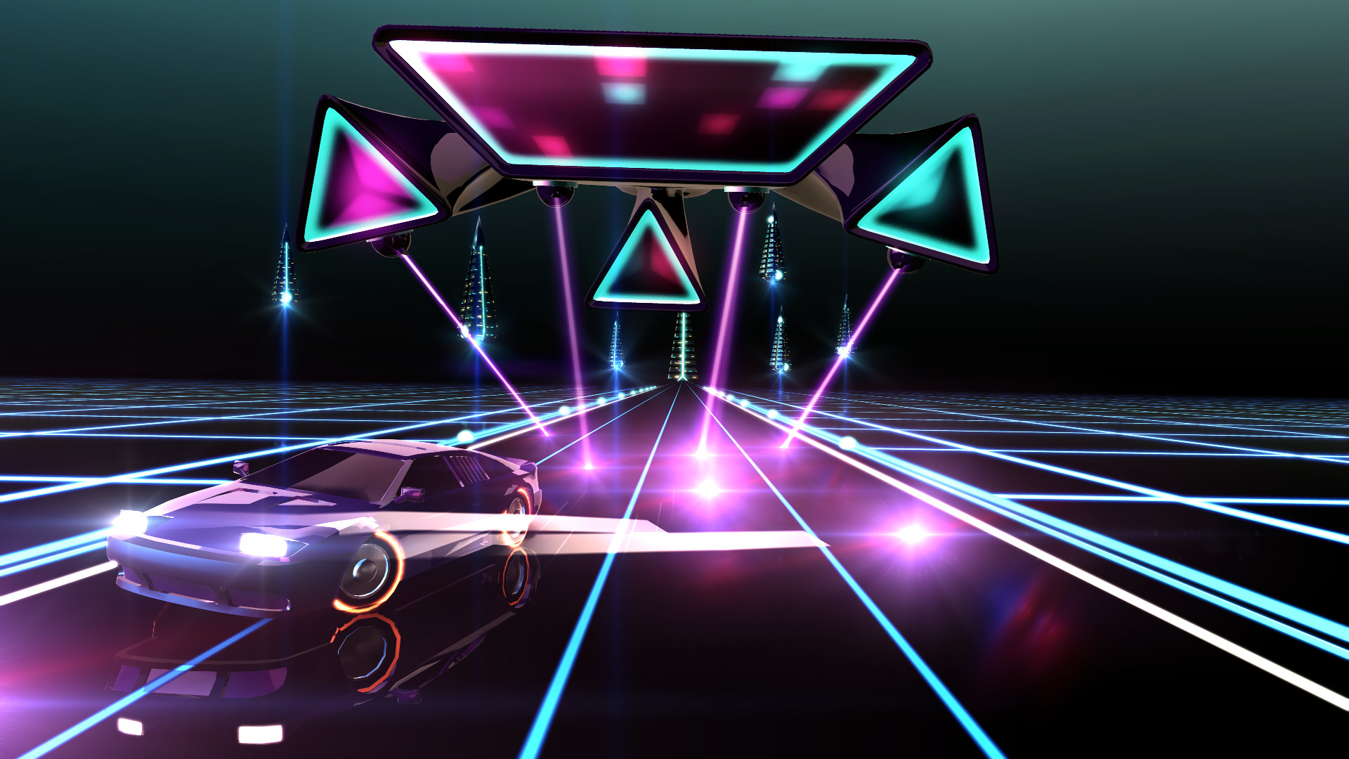 Neon Drive — скриншот 1