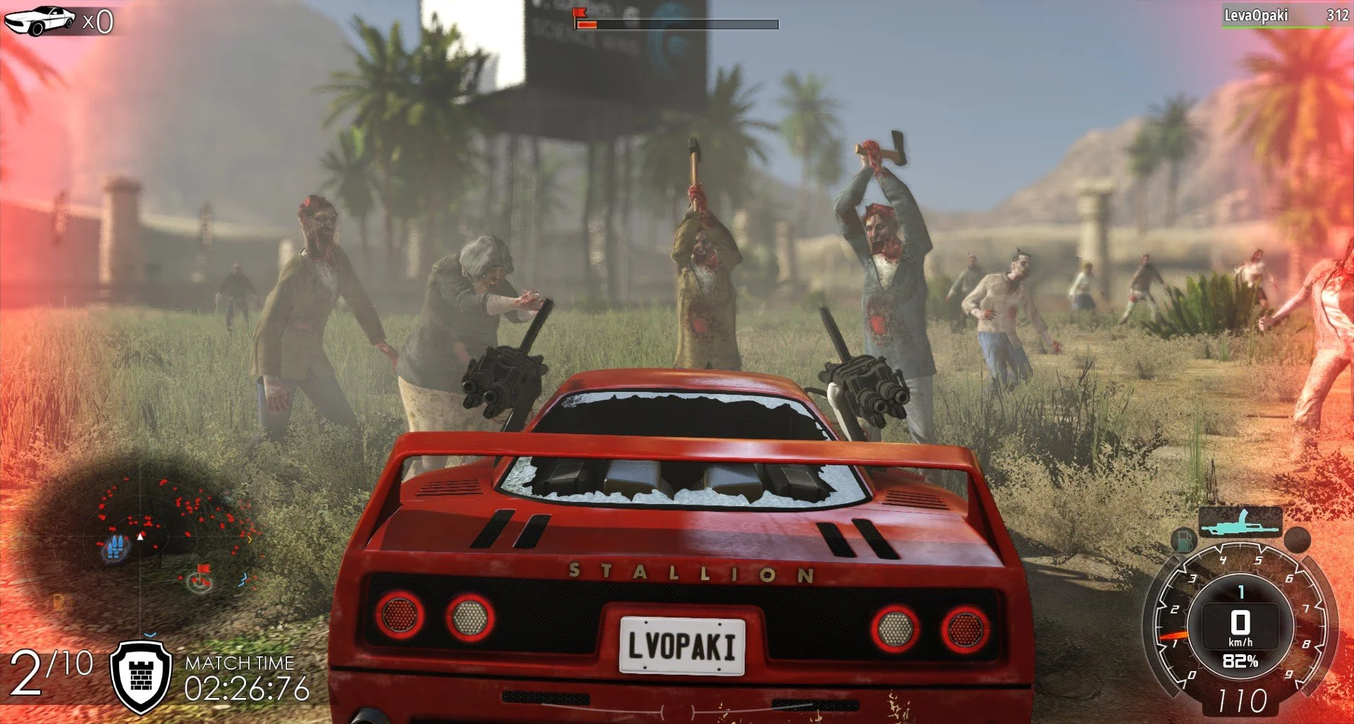 Gas Guzzlers Extreme: Full Metal Zombie - кадр 14