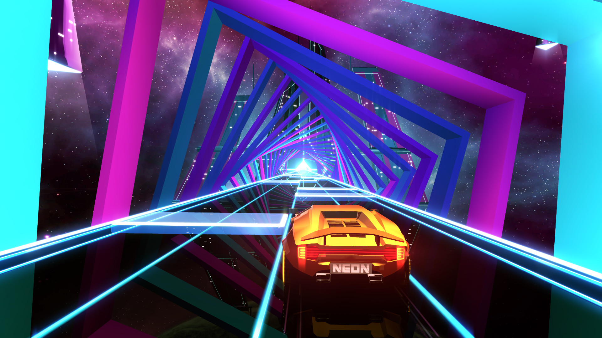 Neon Drive — скриншот 2