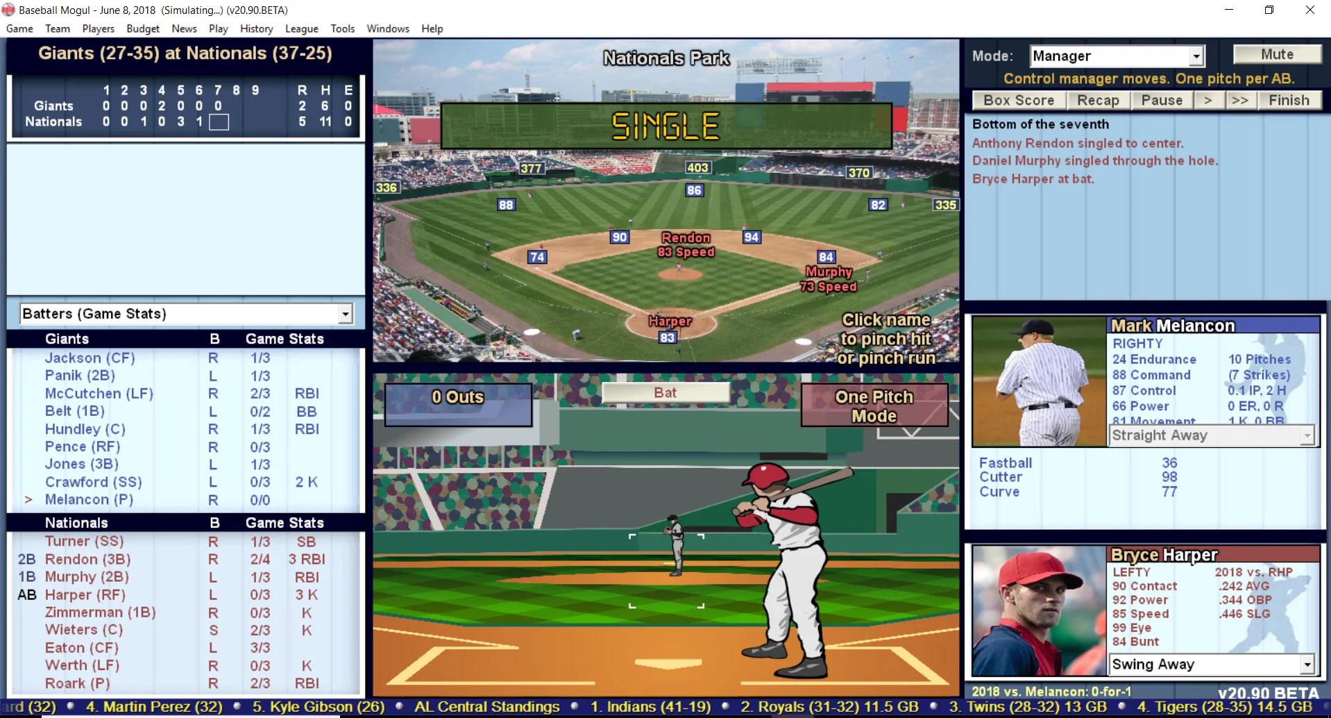 Baseball Mogul 2018 - кадр 8