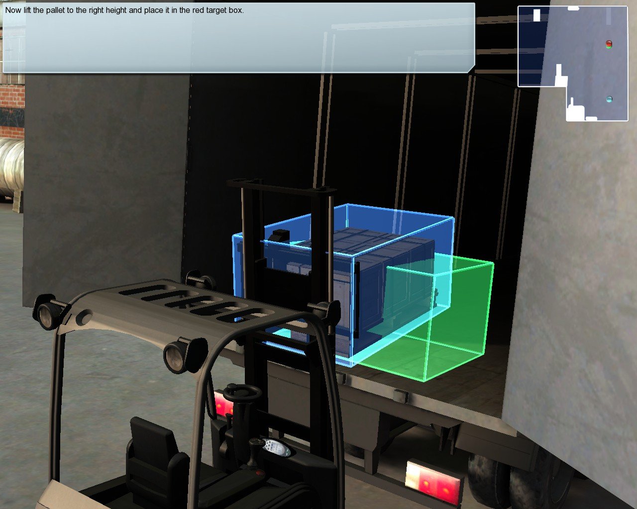 Forklift Truck Simulator 2009 — скриншот 6
