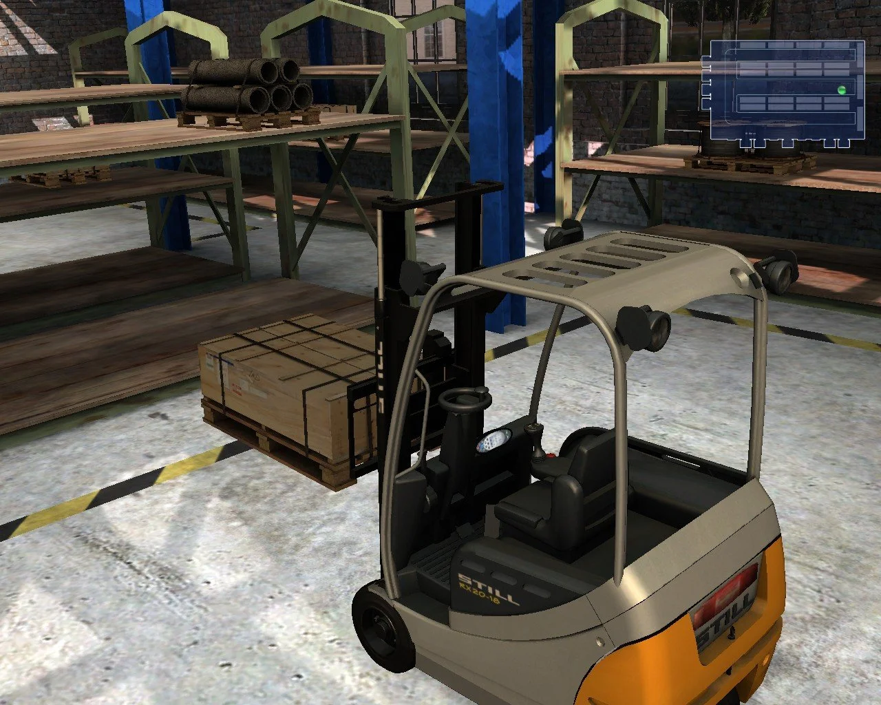 Forklift Truck Simulator 2009 - кадр 2