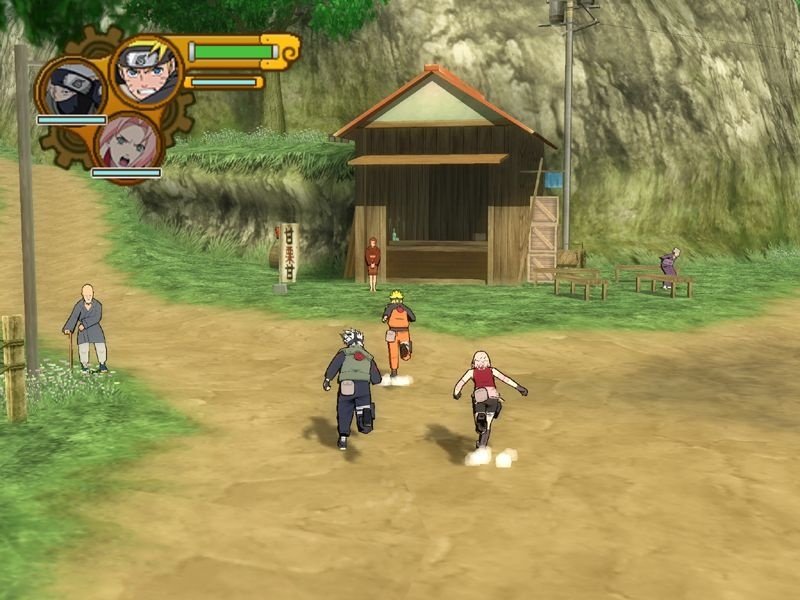 Naruto Shippuden: Ultimate Ninja 5 — скриншот 2