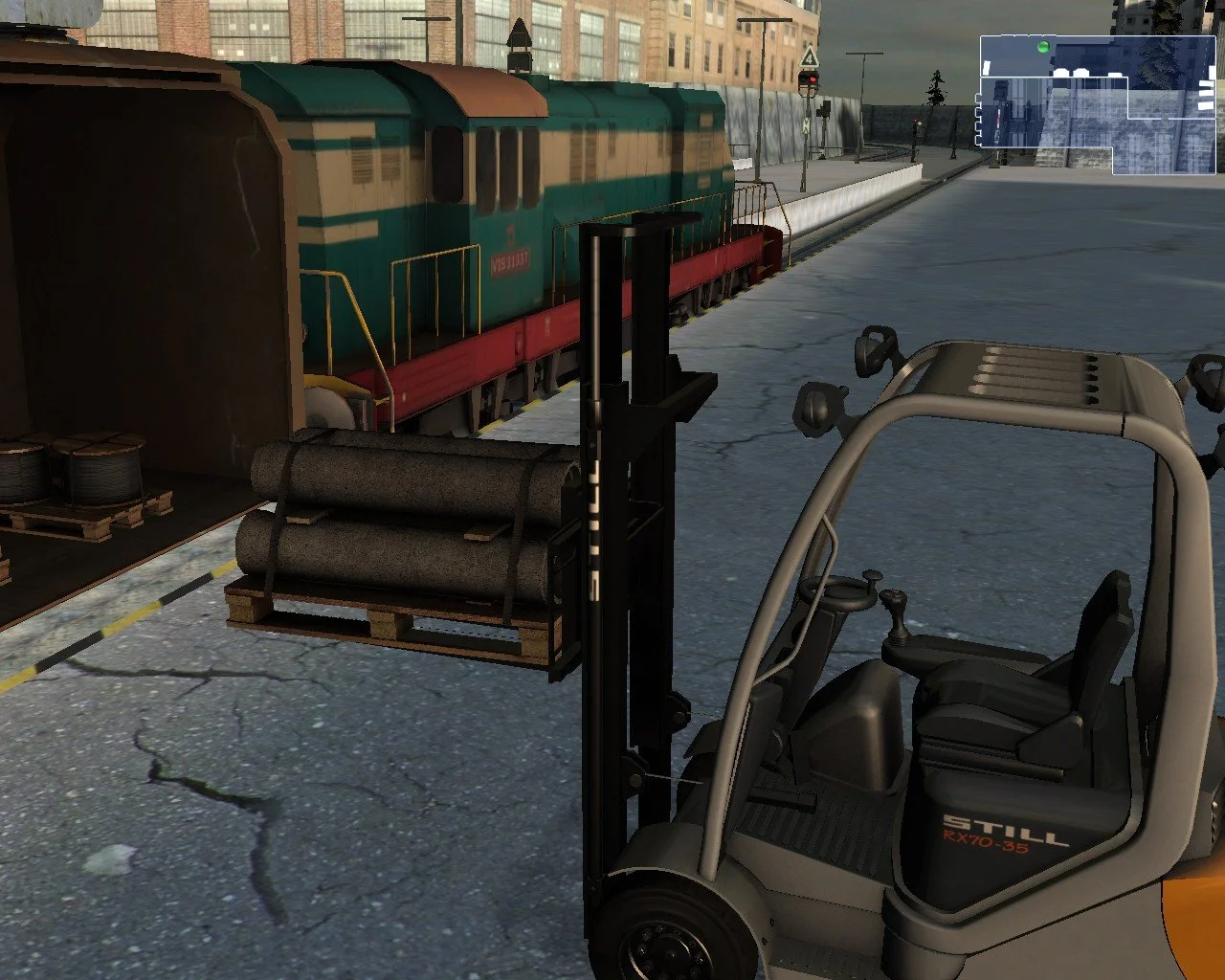 Forklift Truck Simulator 2009 - кадр 11