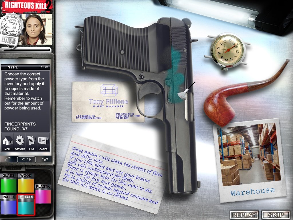 Righteous Kill 2: Revenge of the Poet Killer — скриншот 1