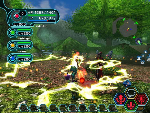 Phantasy Star Online: Blue Burst — скриншот 1
