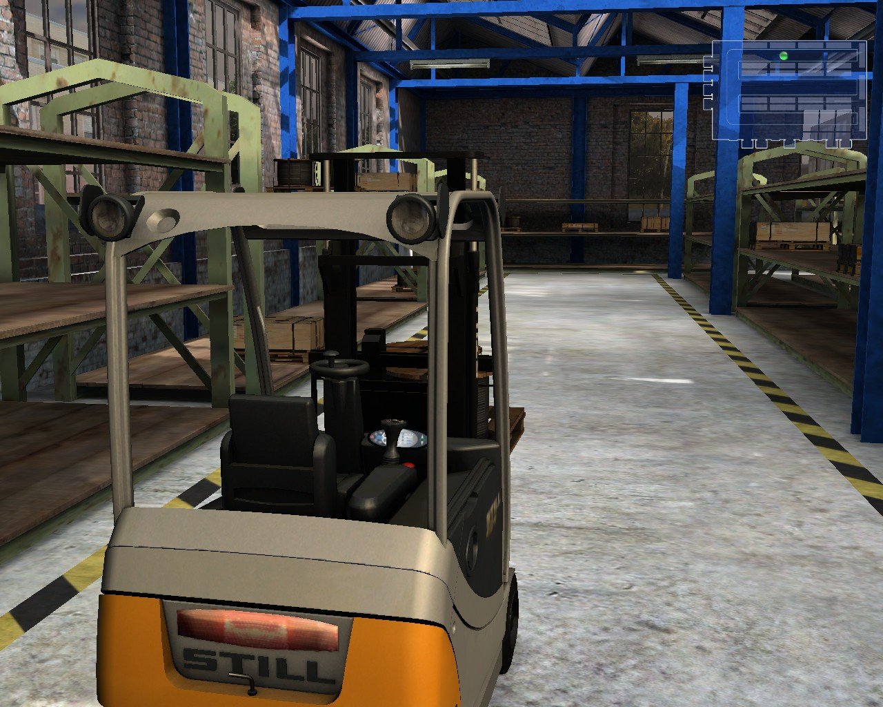 Forklift Truck Simulator 2009 — скриншот 5