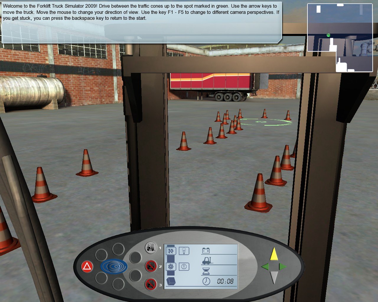 Forklift Truck Simulator 2009 — скриншот 7