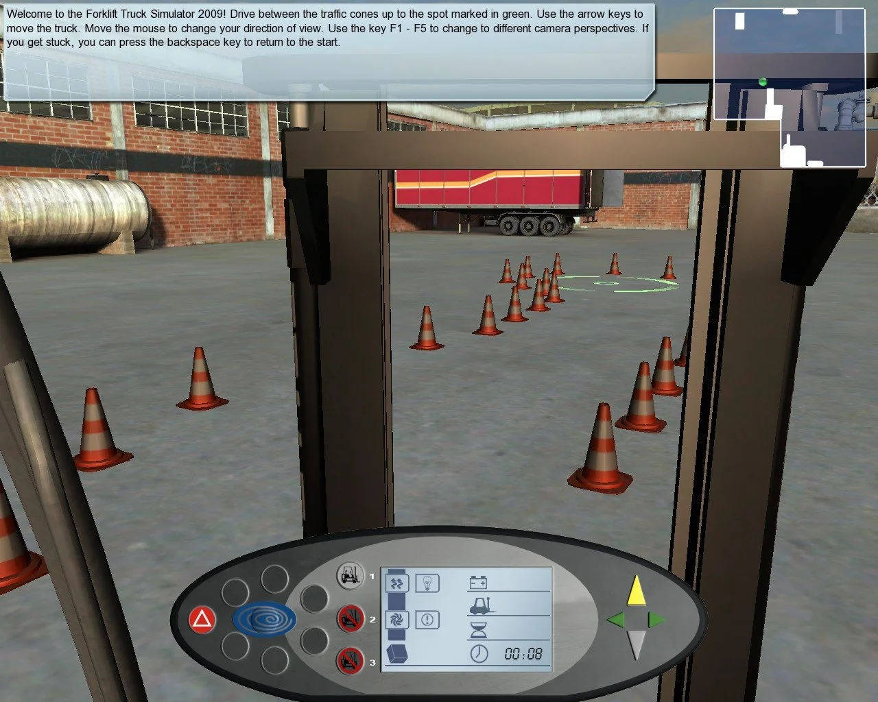 Forklift Truck Simulator 2009 - кадр 9