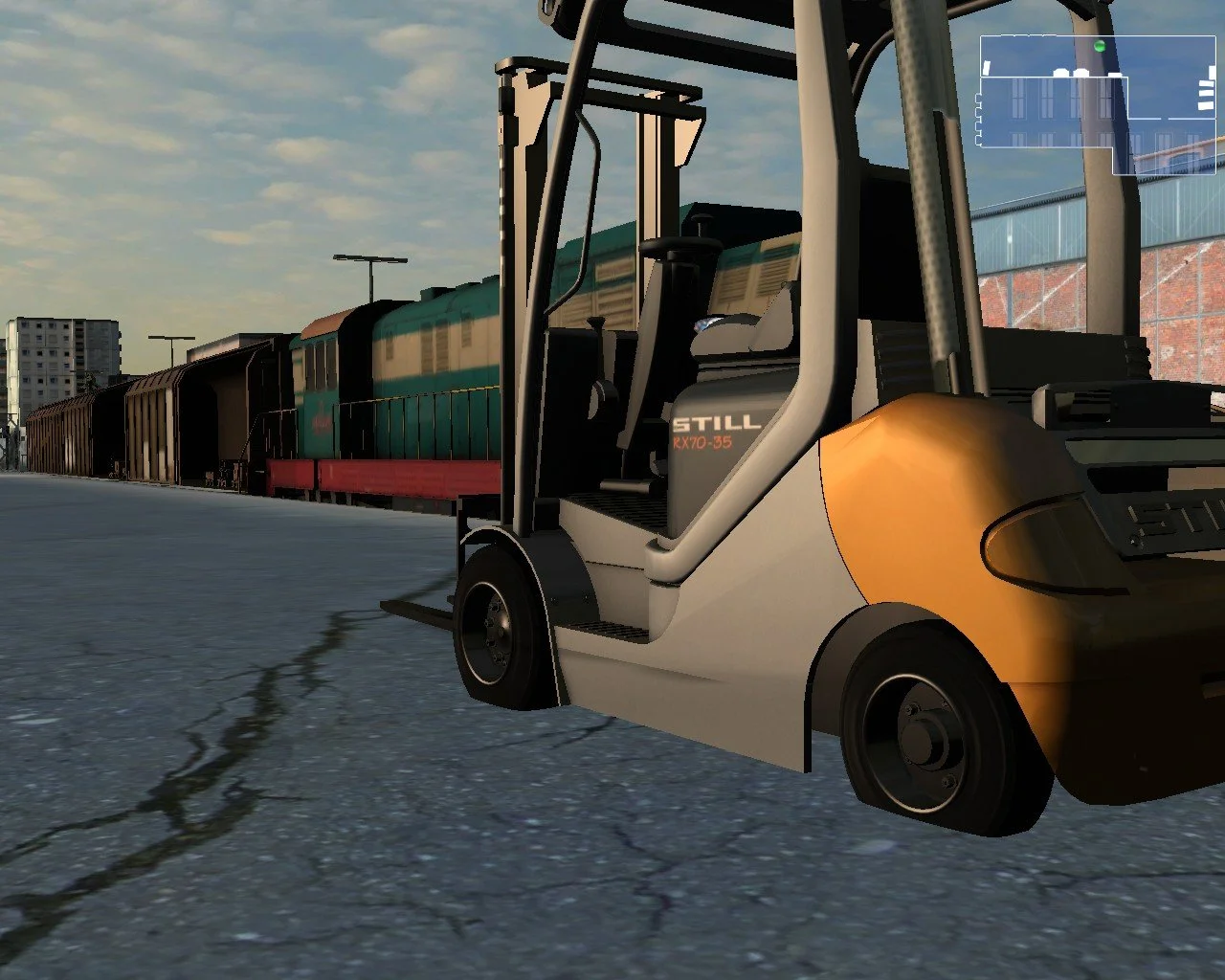 Forklift Truck Simulator 2009 - кадр 3