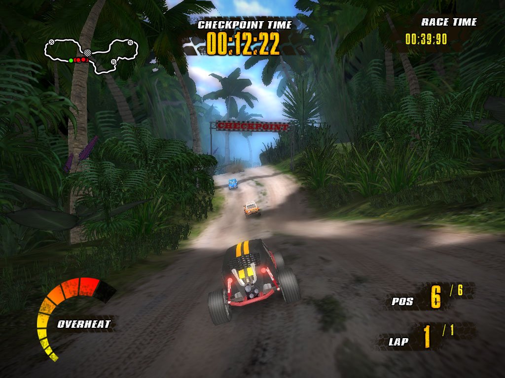 Jungle Racers Advanced — скриншот 1