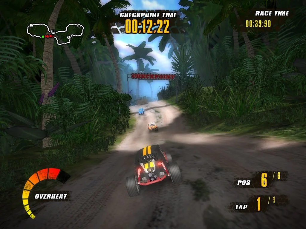 Jungle Racers Advanced - кадр 1