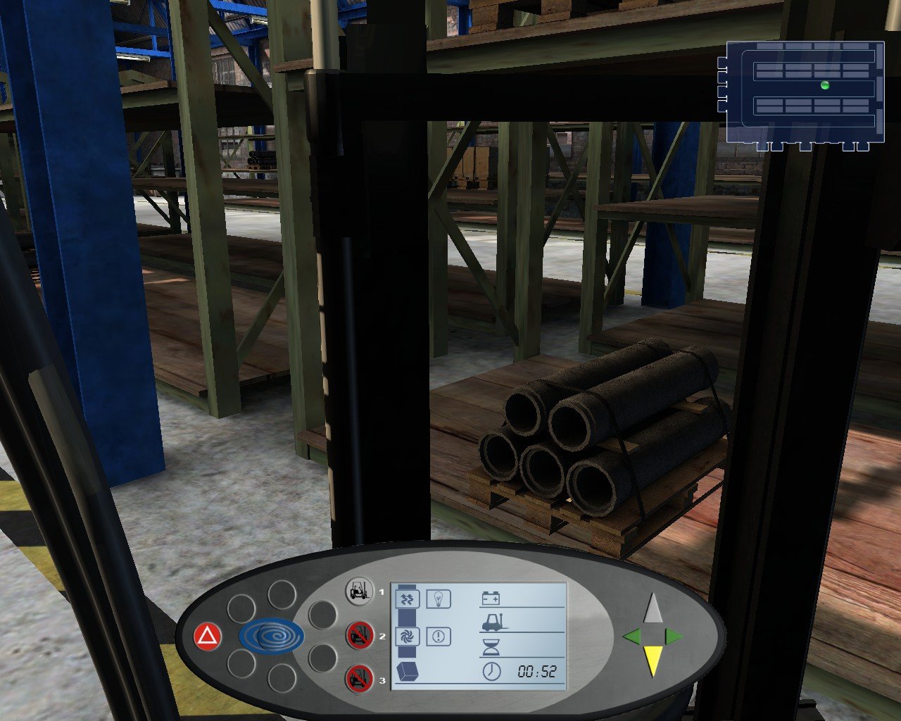 Forklift Truck Simulator 2009 — скриншот 4