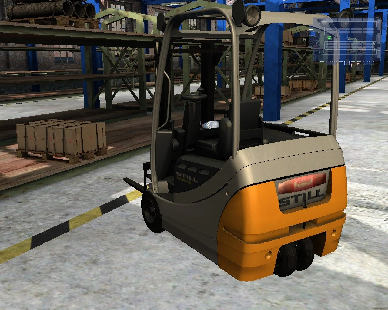 Forklift Truck Simulator 2009 - кадр 1
