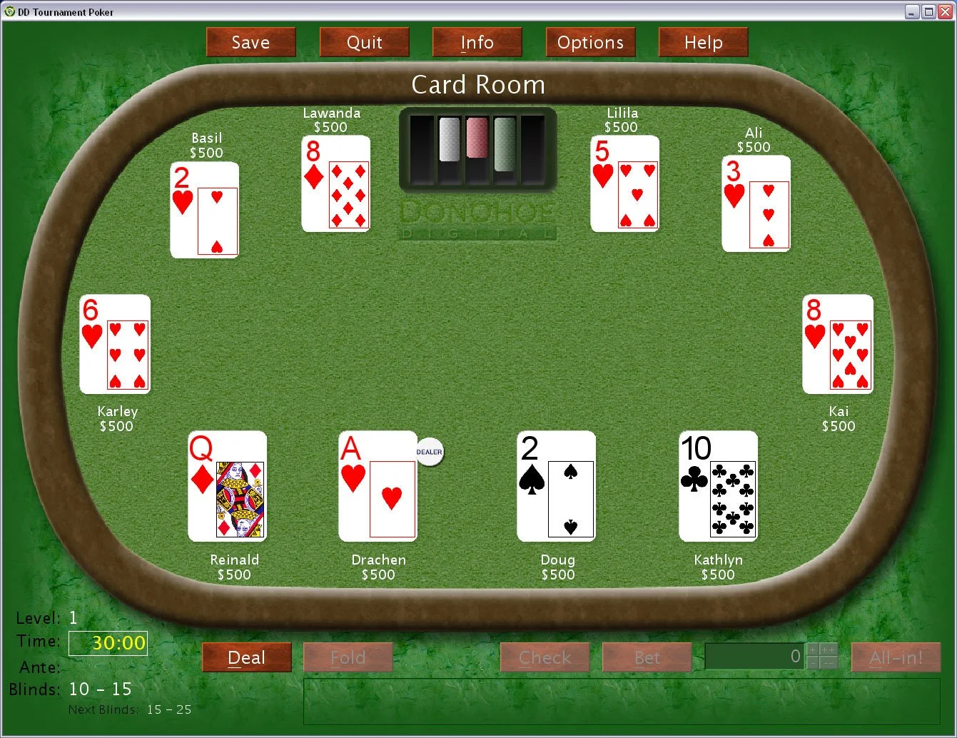 DD Tournament Poker: No Limit Texas Hold'em - кадр 7