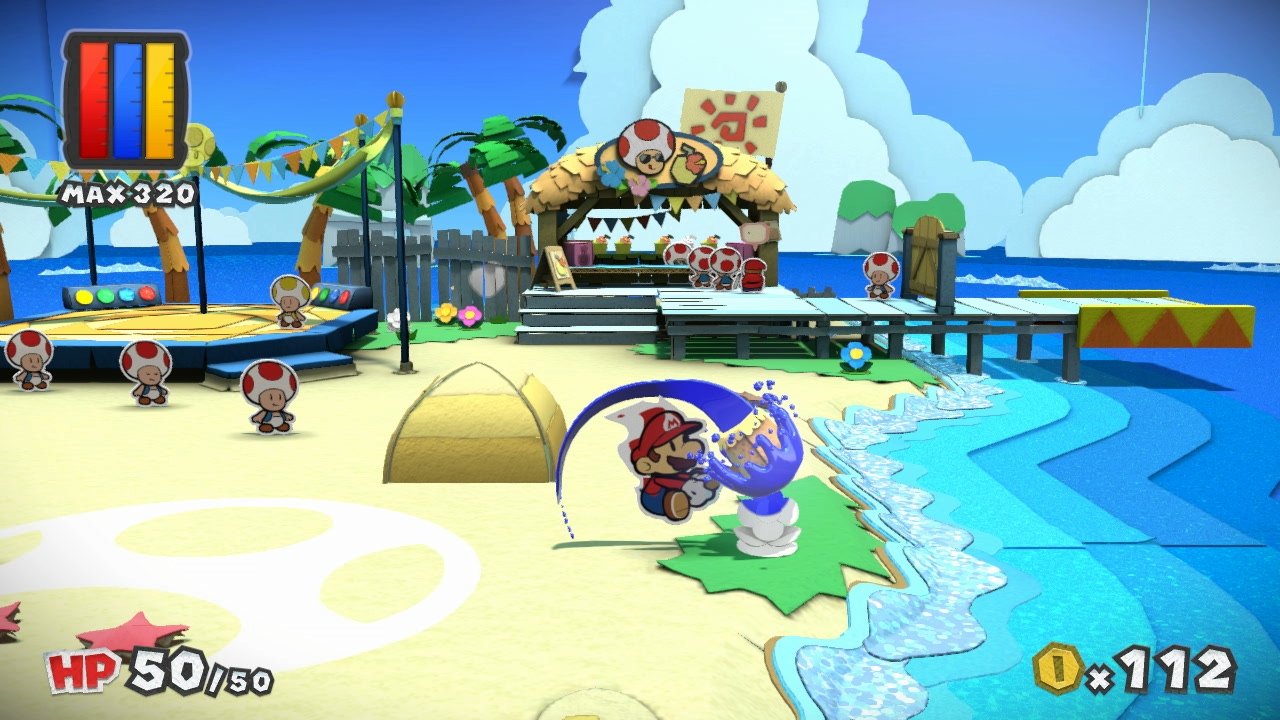 Paper Mario: Color Splash — скриншот 1