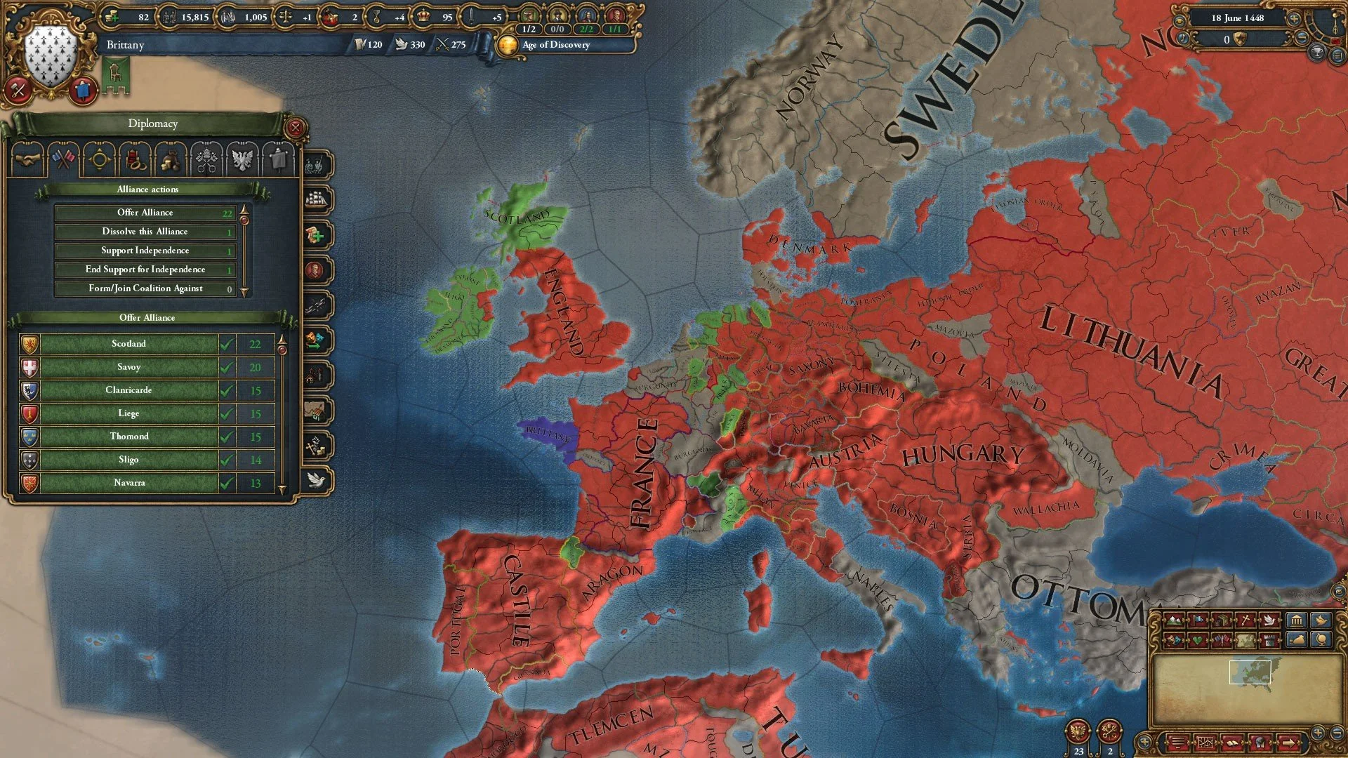 Europa Universalis IV: Mandate of Heaven - кадр 9