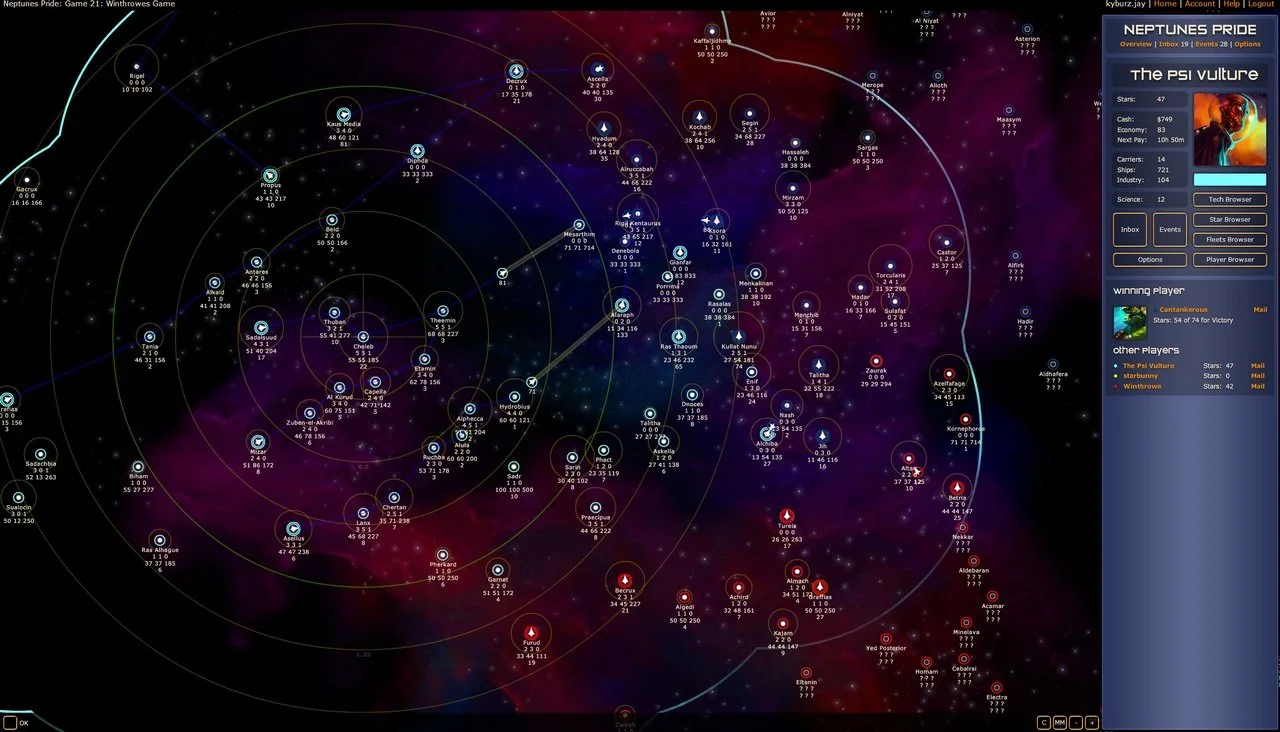 Neptune's Pride - кадр 3