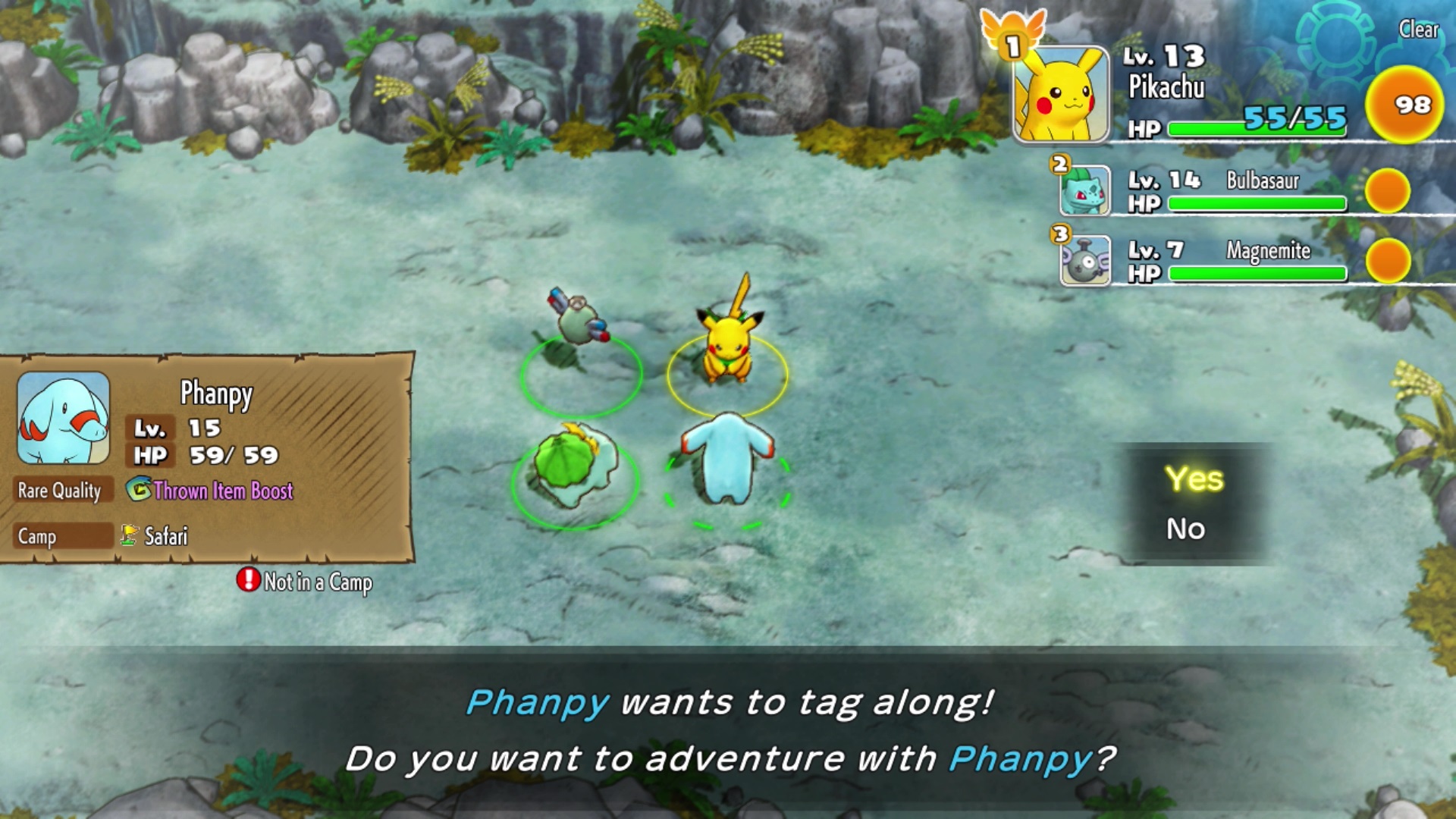 Pokémon Mystery Dungeon: Rescue Team DX — скриншот 7