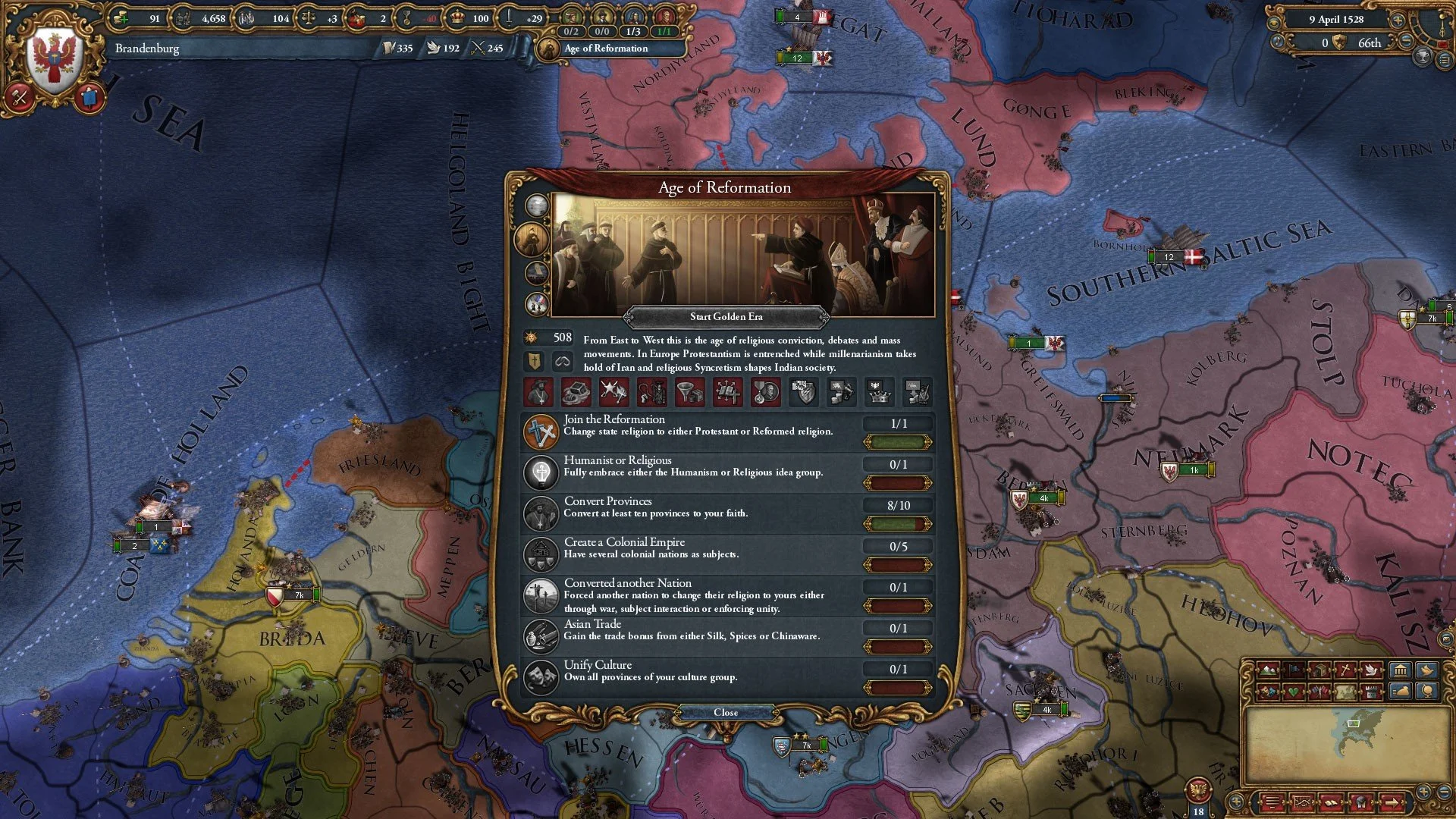 Europa Universalis IV: Mandate of Heaven - кадр 10