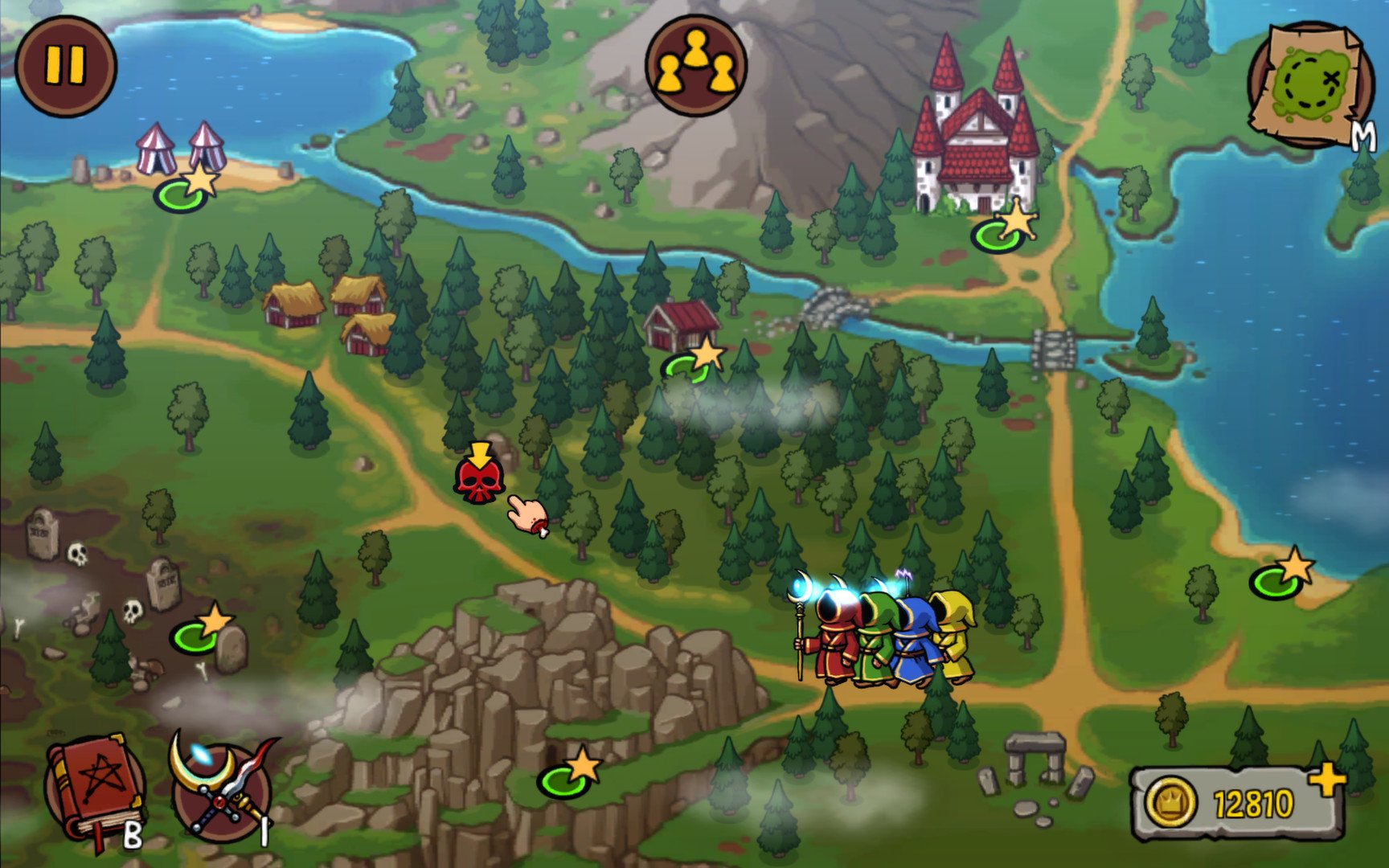 Magicka: Wizards of the Square Tablet — скриншот 5