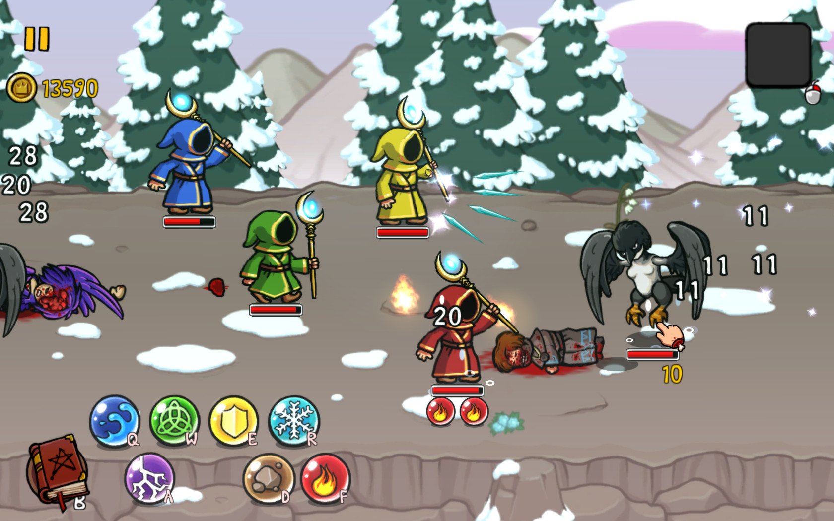 Magicka: Wizards of the Square Tablet — скриншот 6
