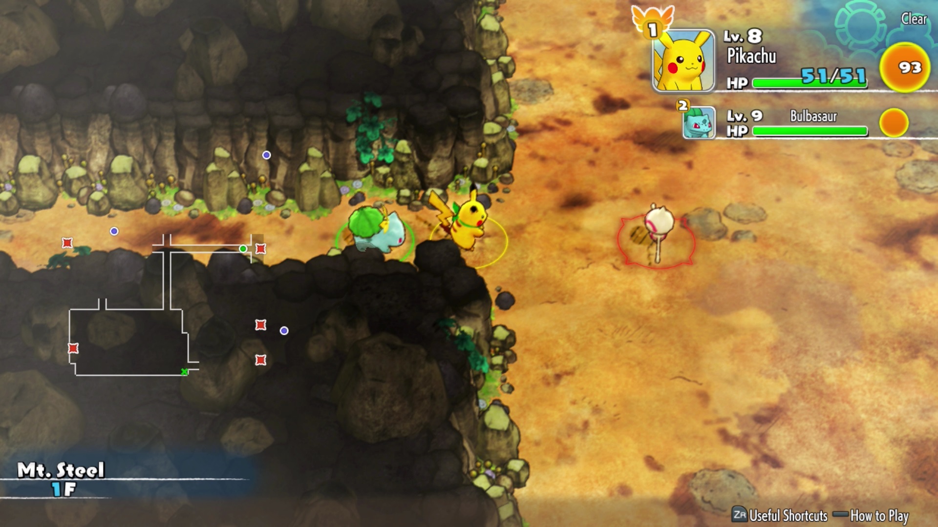 Pokémon Mystery Dungeon: Rescue Team DX — скриншот 1