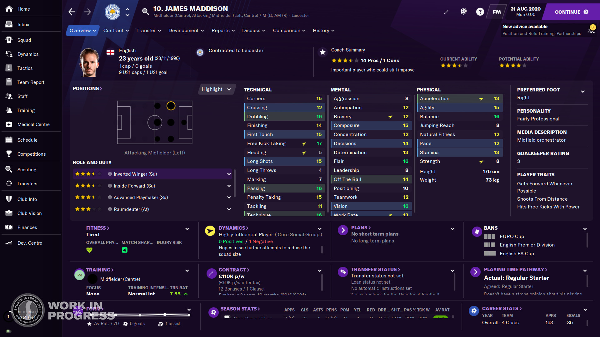 Football Manager 2021 — скриншот 6