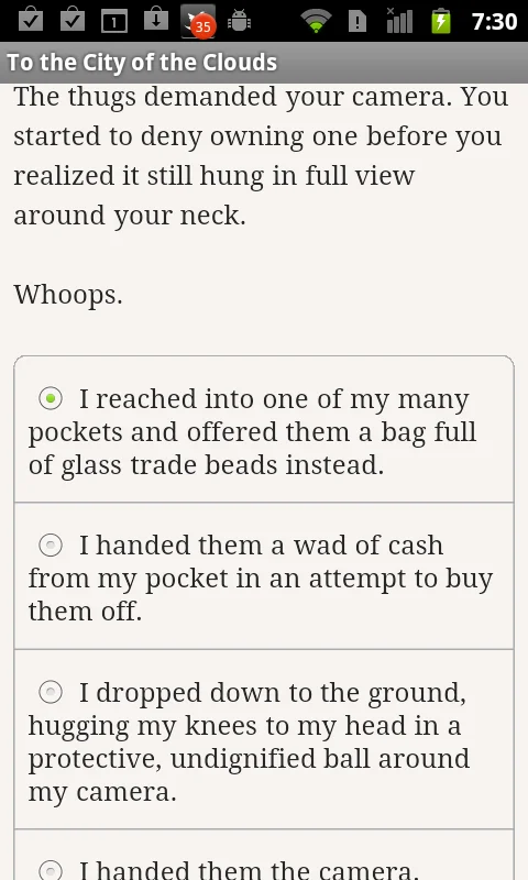 To the City of the Clouds - кадр 10