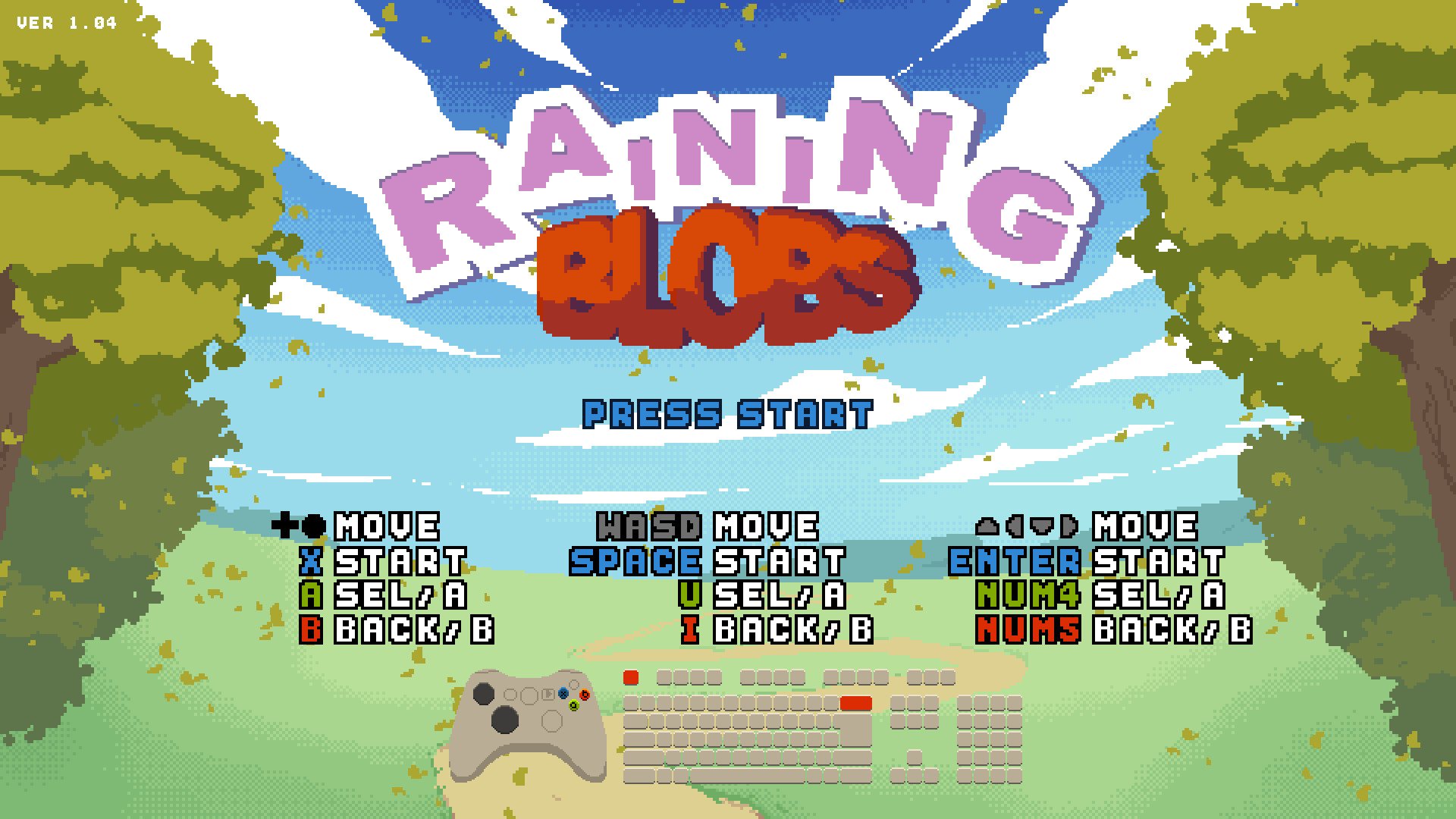 Raining Blobs — скриншот 2