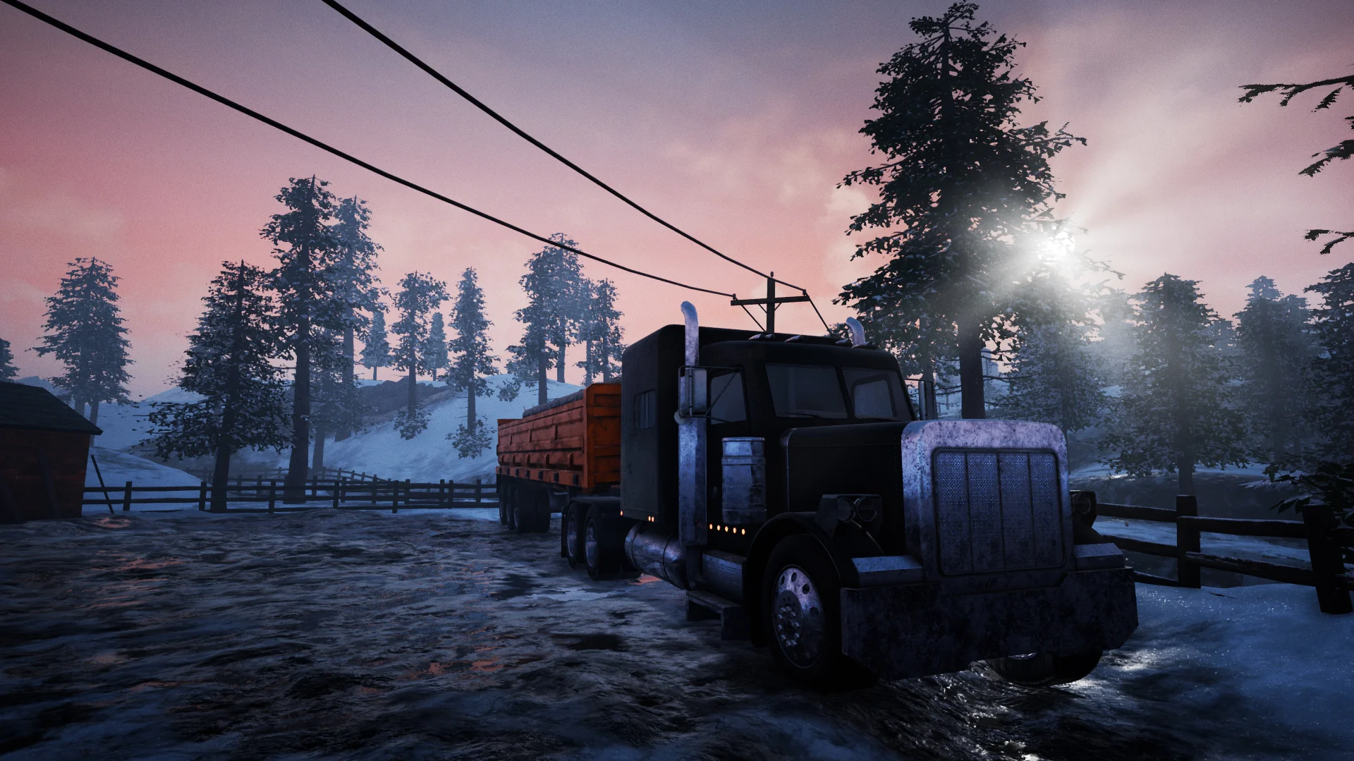 Alaskan Truck Simulator – обзоры и оценки, описание, даты выхода DLC,  официальный сайт игры