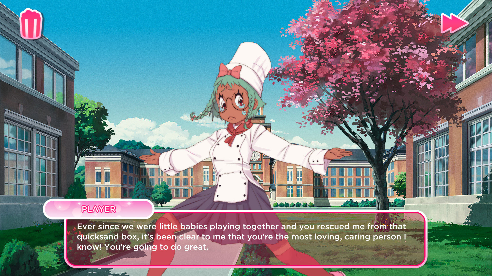 I Love You, Colonel Sanders! A Finger Lickin’ Good Dating Simulator — скриншот 3