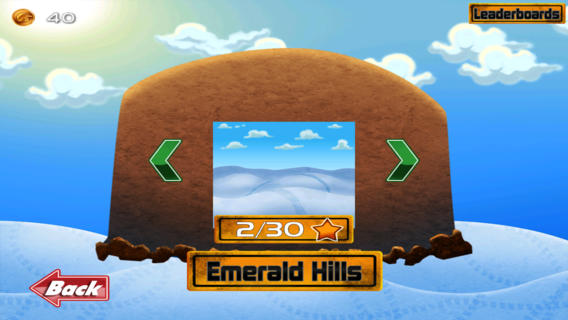 Stickman Extreme Hill Climb Adventure Racing - Ski Safari Edition — скриншот 3