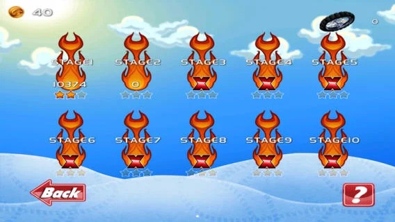 Stickman Extreme Hill Climb Adventure Racing - Ski Safari Edition - кадр 4