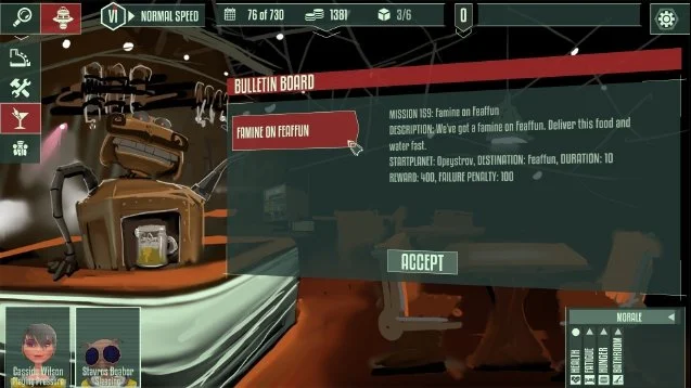 Cosmonautica - A Space Trading Adventure - кадр 6