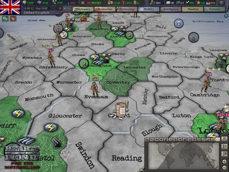 Hearts of Iron 3: For the Motherland - кадр 8