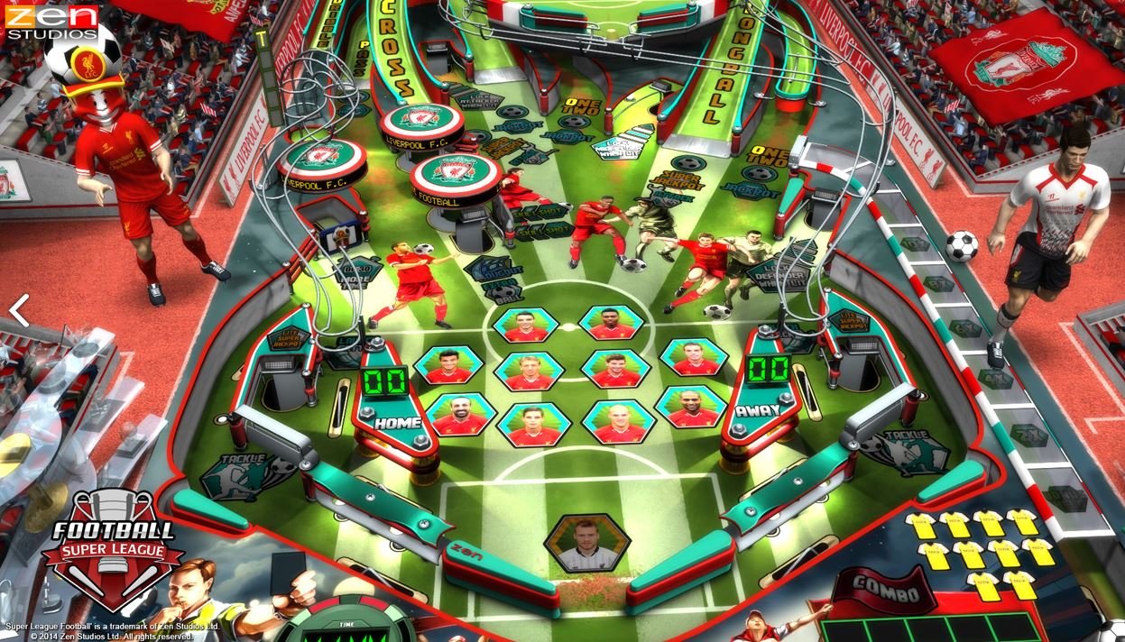 Super League Football Pinball! — скриншот 4