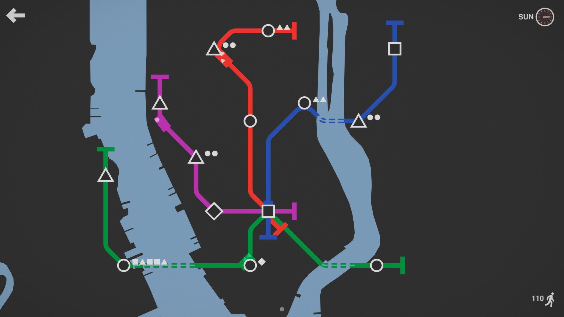 Mini Metro — скриншот 5