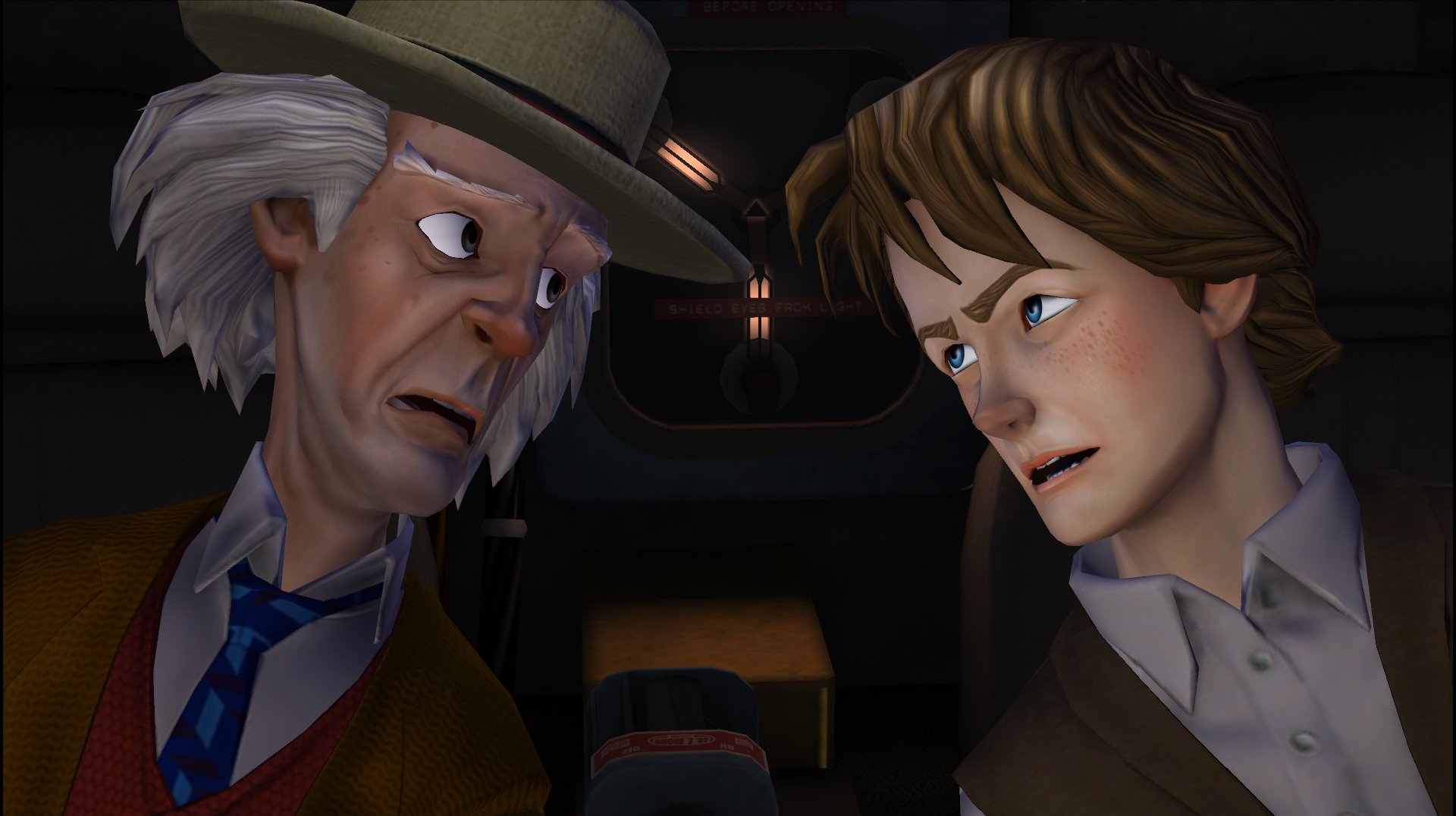 Back to the Future: The Game — скриншот 2
