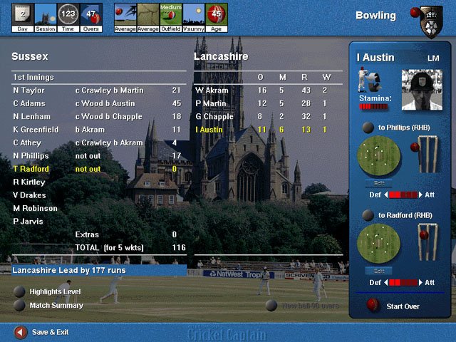 International Cricket Captain — скриншот 5