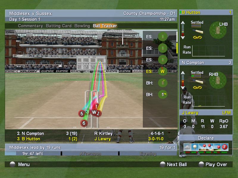 International Cricket Captain 3 — скриншот 1