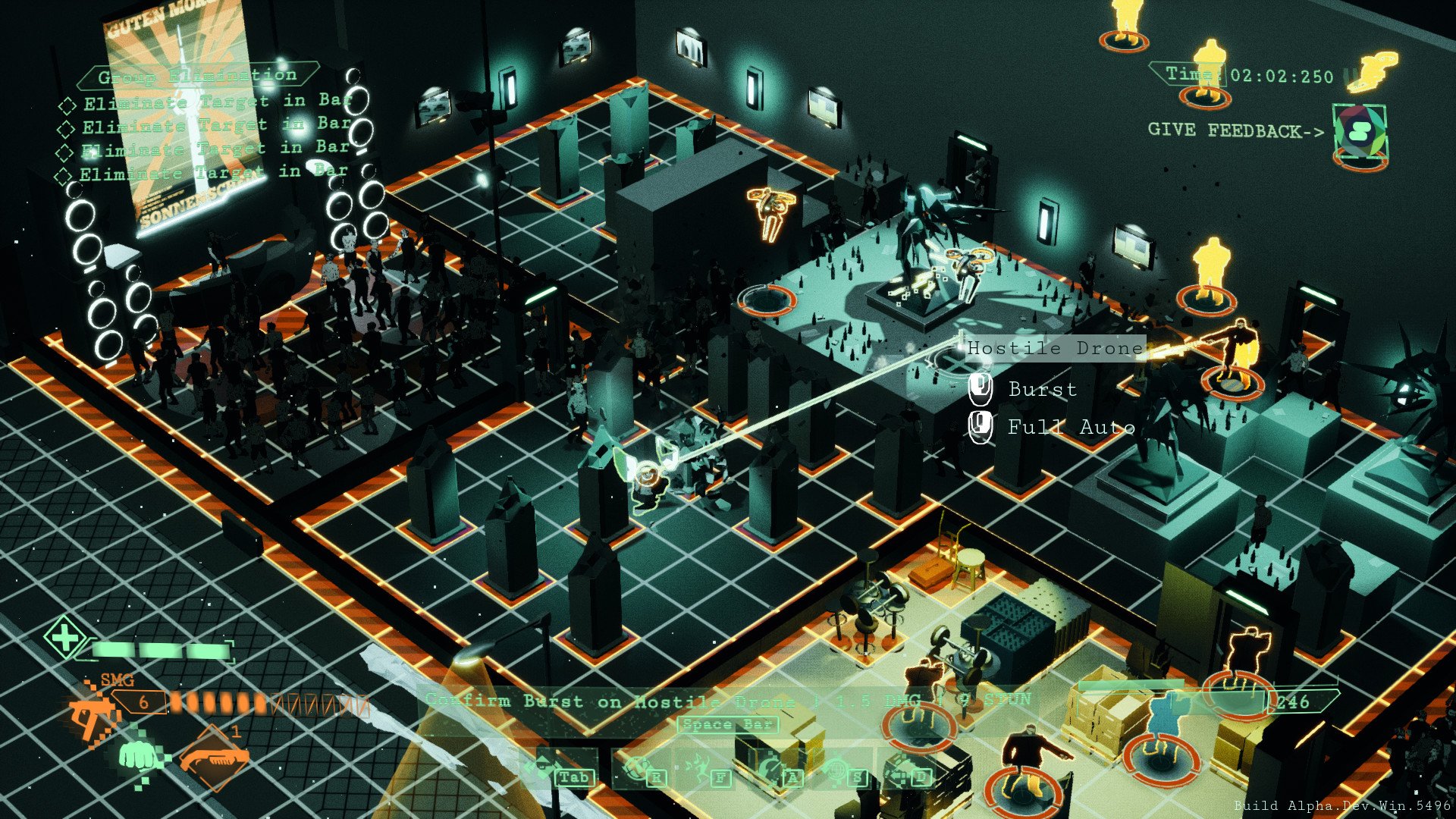 All Walls Must Fall - A Tech-Noir Tactics Game — скриншот 4