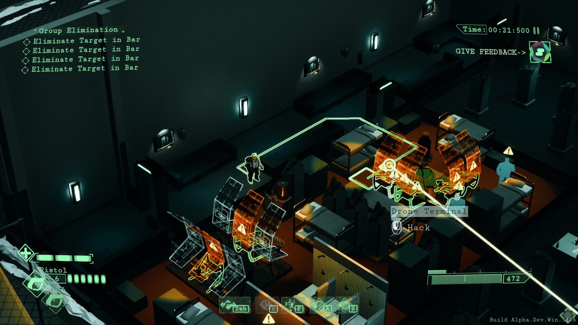 All Walls Must Fall - A Tech-Noir Tactics Game — скриншот 7