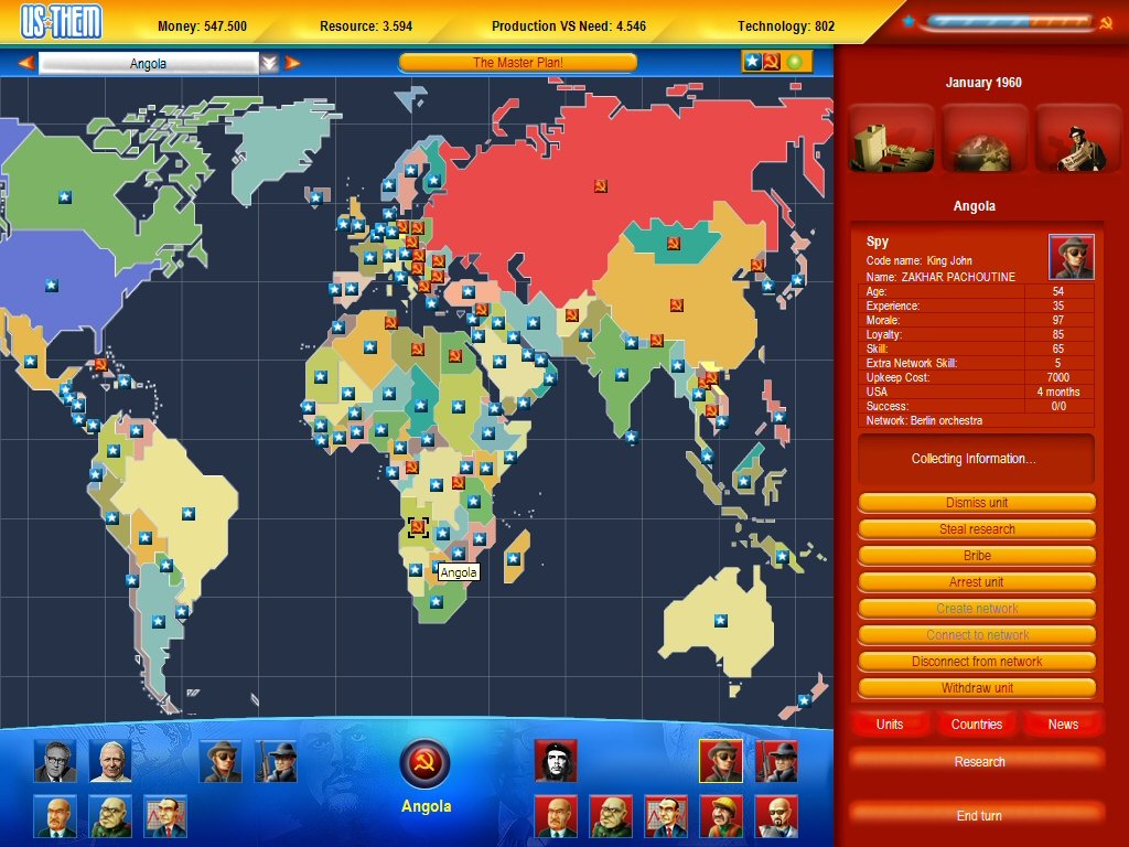 Us and Them: Cold War — скриншот 2
