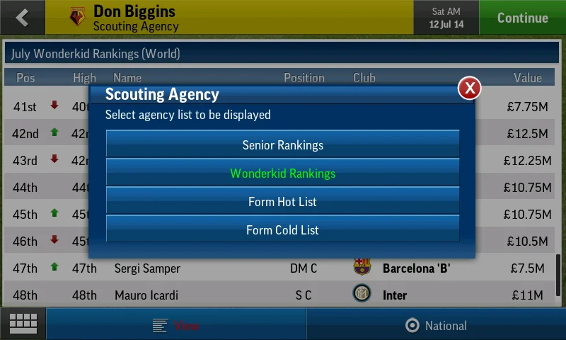 Football Manager Handheld 2015 - кадр 10