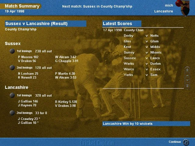 International Cricket Captain - кадр 9