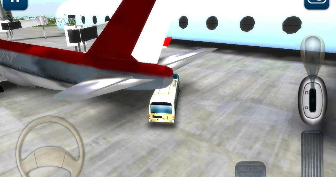 3D Airport Bus Parking - кадр 5